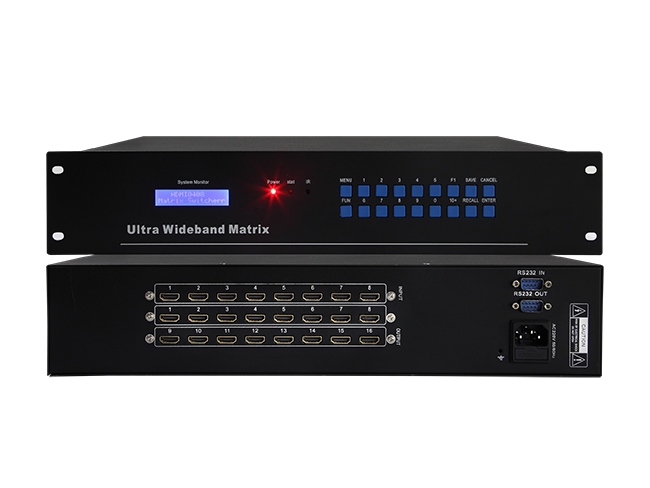 32 in 16 out HDMI matrix